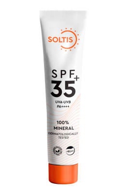 % 100 Mineral Güneş Koruyucu Krem SPF 35+ Pa++++ , 50 ml