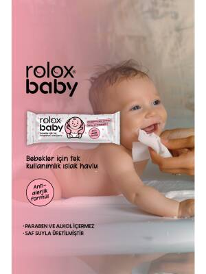 Baby - 50 Paket – Bebekler İçin Tek Kullanımlık Islak Havlu