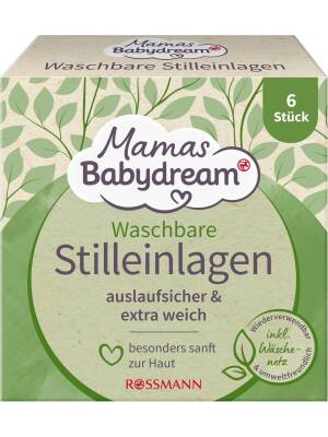 Babydream Göğüs Pedi Yıkanabilir 6'lı
