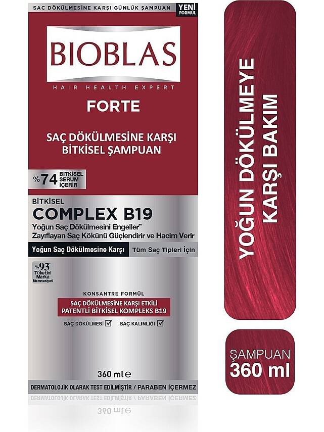 Bioblas Forte Şampuan 360 ml - 1