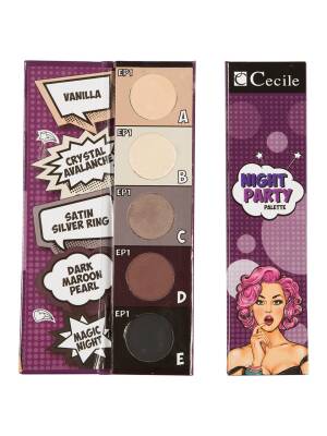 Cecile Eyeshadow Palette Far Paleti Ep01 - 3