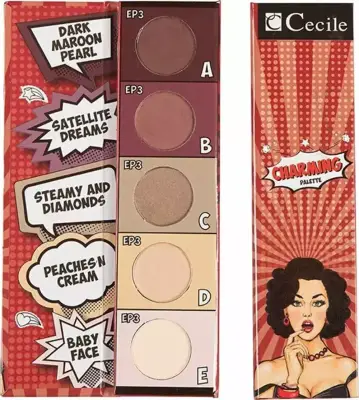 Cecile Eyeshadow Palette Far Paleti Ep3