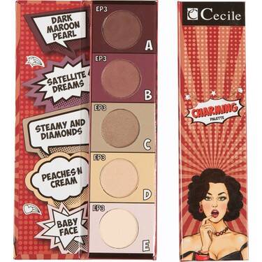 Cecile Eyeshadow Palette Far Paleti Ep3 - 3
