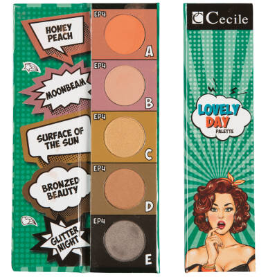 Cecile Eyeshadow Palette Far Paleti Ep4