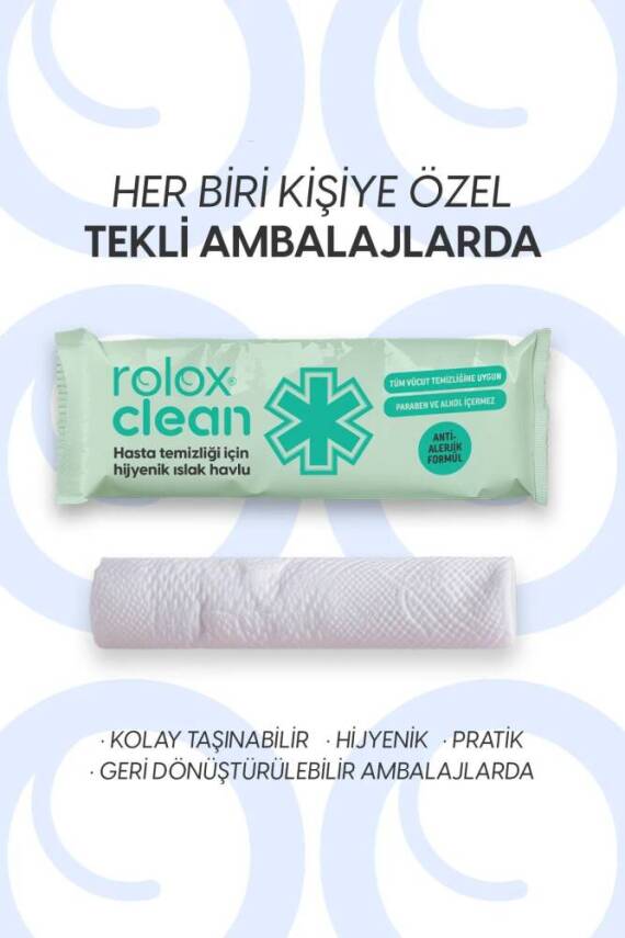 Clean - 10 Paket – Hasta Temizliği Için Hijyenik Islak Havlu - 3