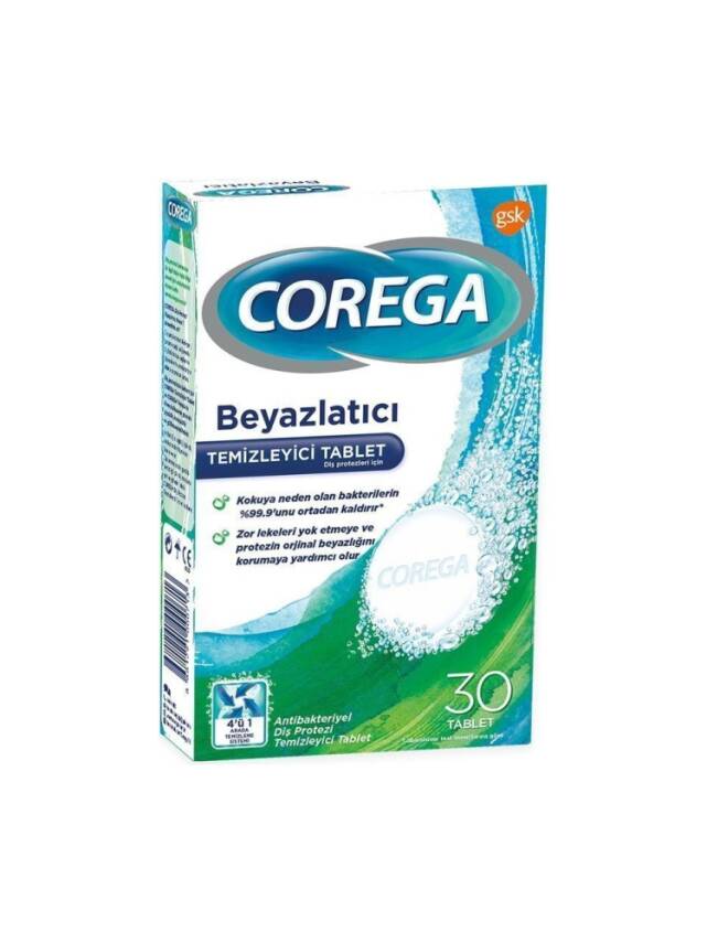 Corega 3 Dakikada Temizleyici 30 Tablet - 1