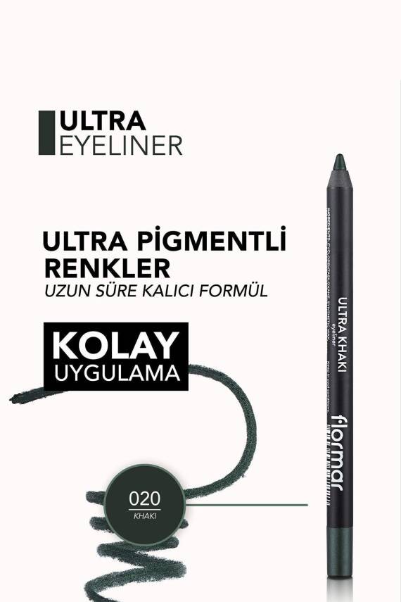 Haki Eyeliner - Ultra Eyeliner 020 Haki 8690604547241 - 106
