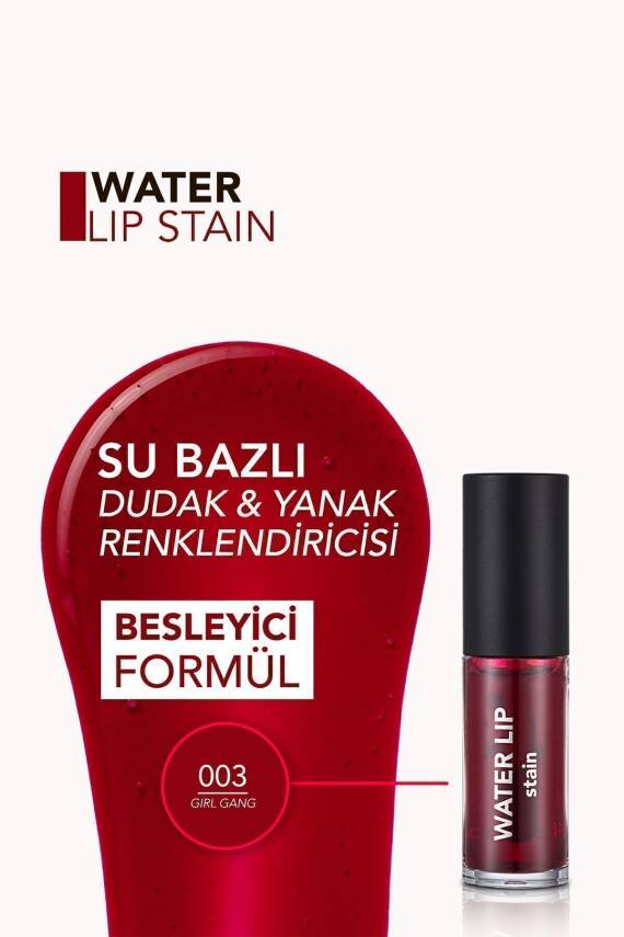 Kalıcı Mat Dudak Tinti (PEMBE) - Water Lip Stain - 001 Infinite Pink - 8682536042161 - 350