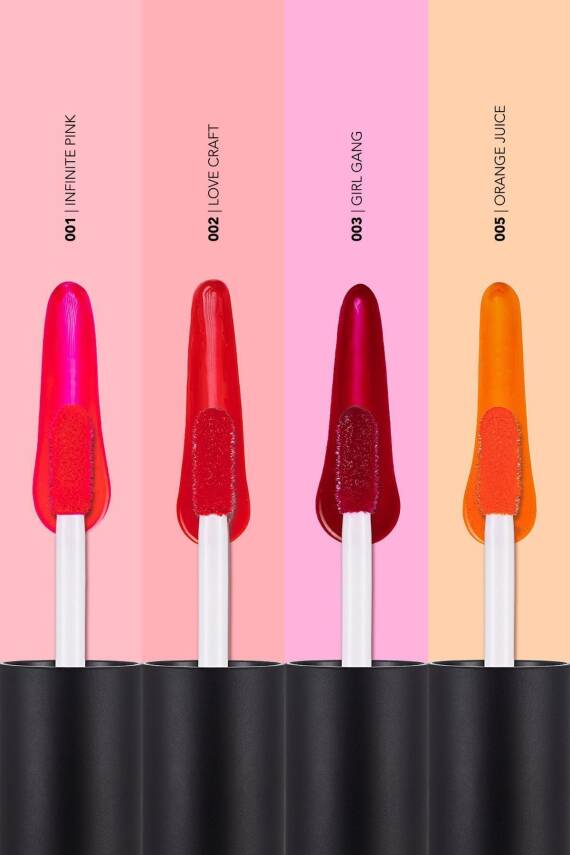 Kalıcı Mat Dudak Tinti (PEMBE) - Water Lip Stain - 001 Infinite Pink - 8682536042161 - 346