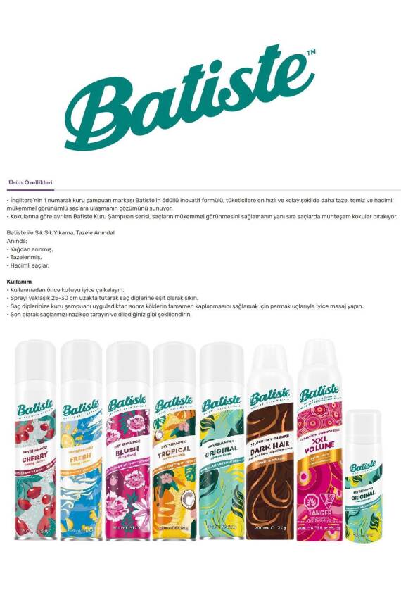 Kuru Şampuan Orıgınal 200 ml - 2