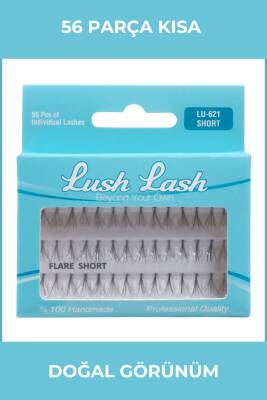 Lash Tekli Takma Kirpik Kısa Lu-621 8699067176210