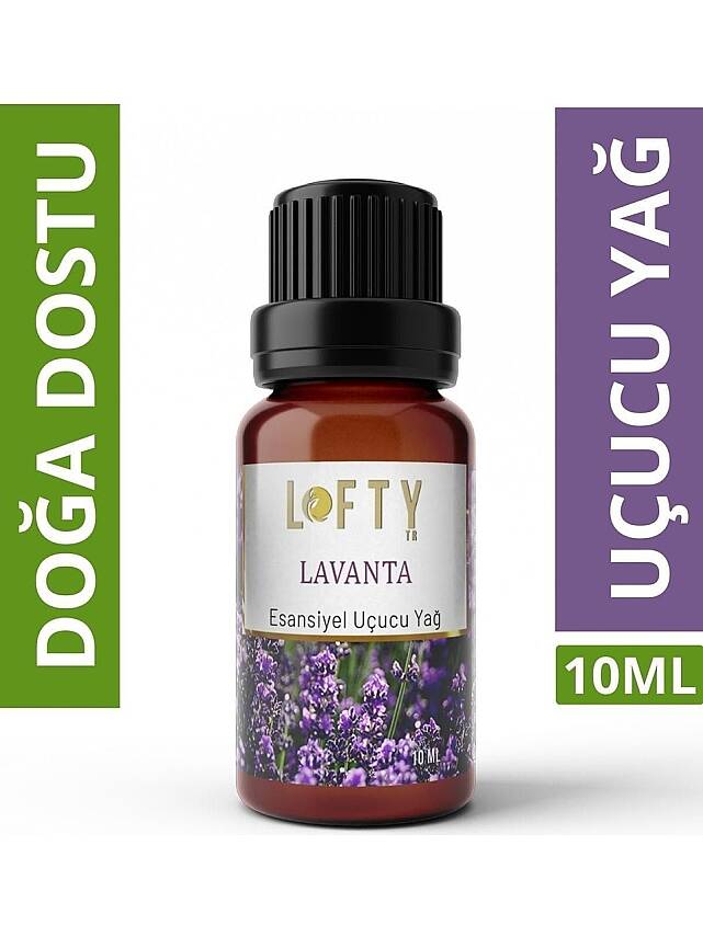 Lofty Lavanta Uçucu Yağ Buhurdanlık Esansı Konsantre Oda Kokusu Uçucu Esans Buhur Yağı 10 ml - 1