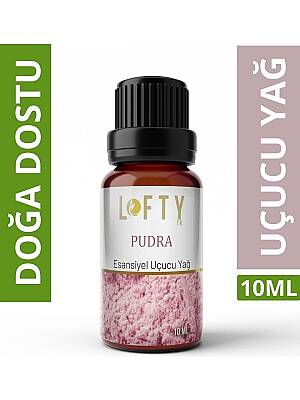 Lofty Pudra Uçucu Yağ Konsantre Oda Kokusu 10 ml Doğa Dostu Esans Özelliği ile
