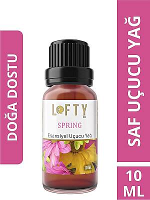 Lofty Spring Bahar Uçucu Yağ Buhurdanlık Esansı Konsantre Oda Kokusu Uçucu Esans Buhur Yağı 10 ml