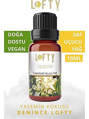 Lofty Yasemin Uçucu Yağ Buhurdanlık Esansı Konsantre Oda Kokusu Uçucu Esans Buhur Yağı 10 ml