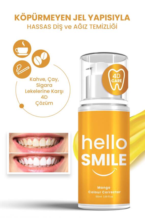 Mango Aromalı 4d Beyazlatıcı Diş Jeli - 2