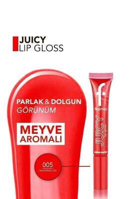 Meyve Aromalı Dudak Parlatıcısı (AHUDUDU) - Juicy Lip Gloss - 001 Raspberry - 8682536087711 - 304