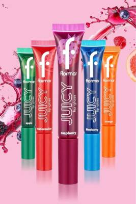 Meyve Aromalı Dudak Parlatıcısı (AHUDUDU) - Juicy Lip Gloss - 001 Raspberry - 8682536087711 - 490