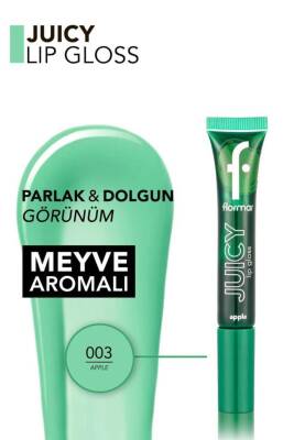 Meyve Aromalı Dudak Parlatıcısı (AHUDUDU) - Juicy Lip Gloss - 001 Raspberry - 8682536087711 - 330