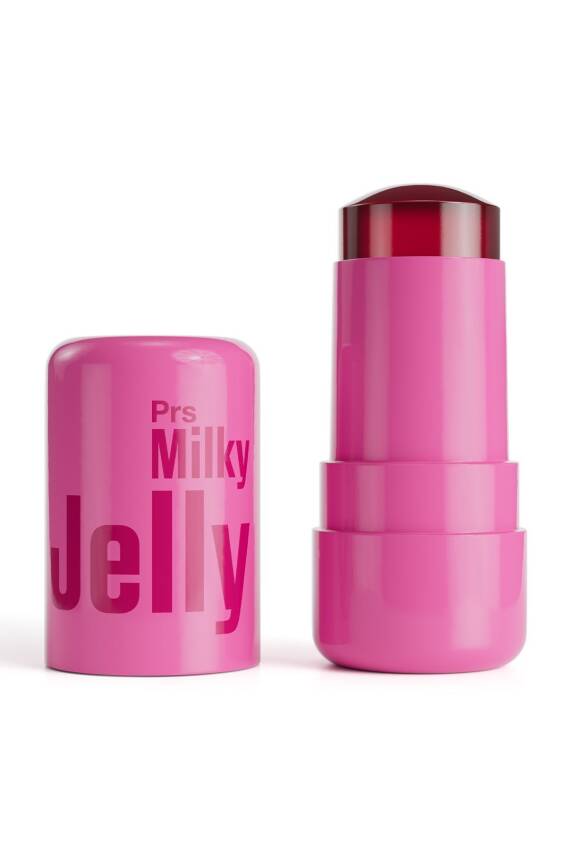 Milky Jelly Doğal Görünüm Dudak ve Yanak Renklendirici Allık Pembe (Pink) 5 GR - 5