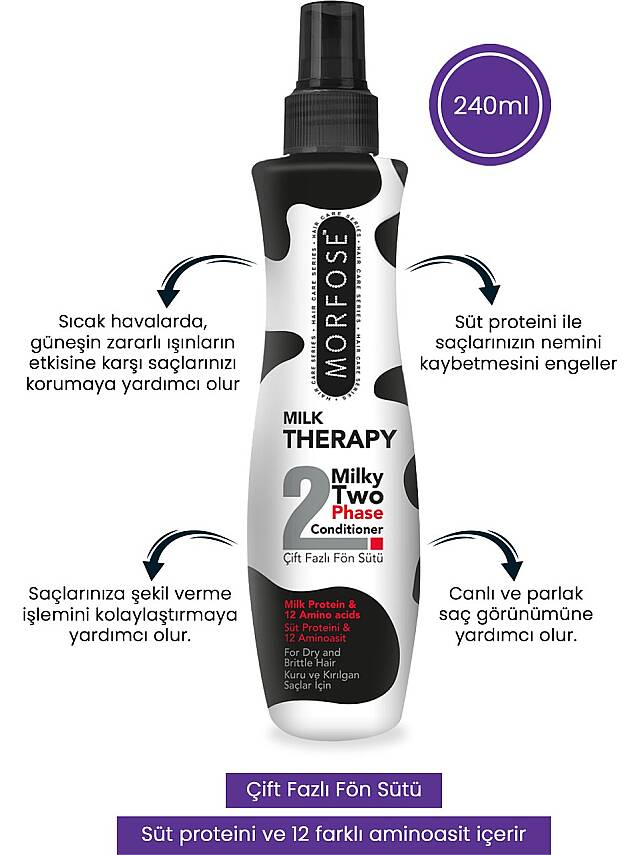 Morfose Milk Therapy Fön Suyu 240 ml - 2