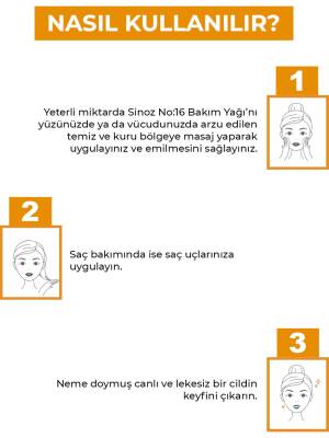 No:16 Nemlendirici Besleyici Yenileyici Işıltı Verici Mucizevi Onarıcı Bakım Yağı 100 ML - 4