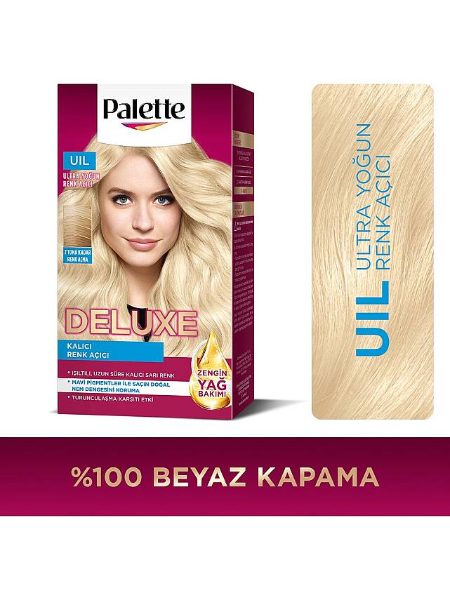 Palette Deluxe Uil Ultra Yoğun Renk Açıcı Saç Boyası - 1