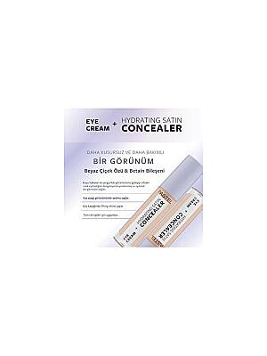 PASTEL EYE CREAM + HYDRATING SATIN CONCEALER 62 - 4