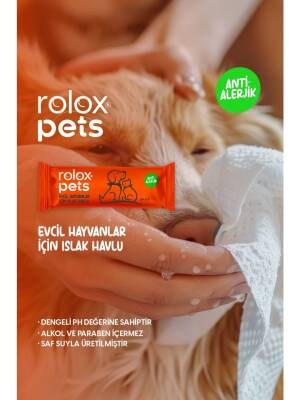 Pets - 10 paket - Evcil hayvanlar için Islak havlu