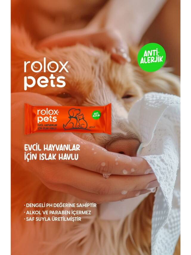 Pets - 100 paket - Evcil hayvanlar için Islak havlu - 1