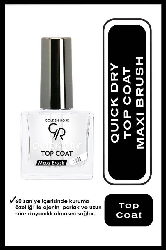Quick Dry Top Coat - Oje Kurutucu - 1