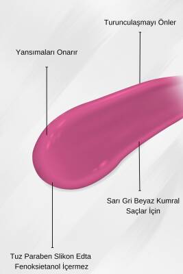 Silver Mor Şampuan Turunculaşma Ve Yansıma Karşıtı Sarı Platin Gri Beyaz Kumral Saçlar Için - 2