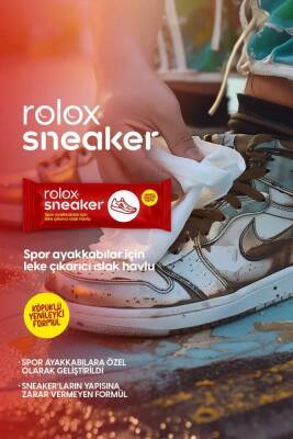 Sneaker - 50 Paket - Spor Ayakkabılar Için Leke Çıkarıcı Islak Havlu