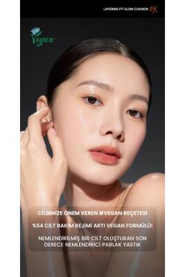 Tfıt Cushion Fondöten Layering Fit Glow Cushion Ex 12 G Spf 50 pa Gün Boyu Işıltılı Etki - 14