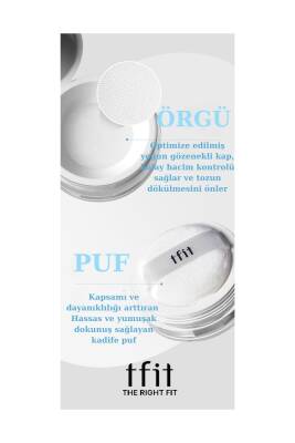 Tfıt  Transparan Pudra Translucent Set Finishing Powder 02 Beige 7g - 295