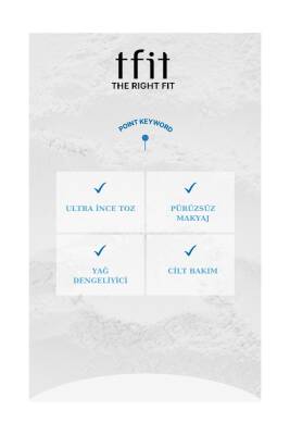 Tfıt  Transparan Pudra Translucent Set Finishing Powder 02 Beige 7g - 710