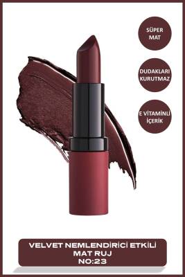 Velvet Matte Lipstick No 31 Light Rose - Mat Ruj - 108