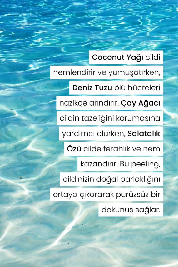 Vücut Peelingi 250 ml - Coconut Yağı, Yeşil Çay Özü, Doğal Biyo-aktifler - 2